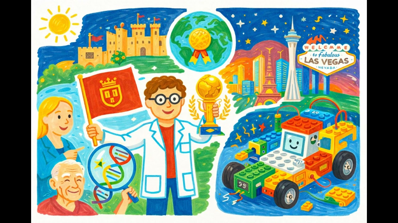 Superprofesores de Ciudad Real, piezas inteligentes de Lego y el secreto para vivir más de cien a...