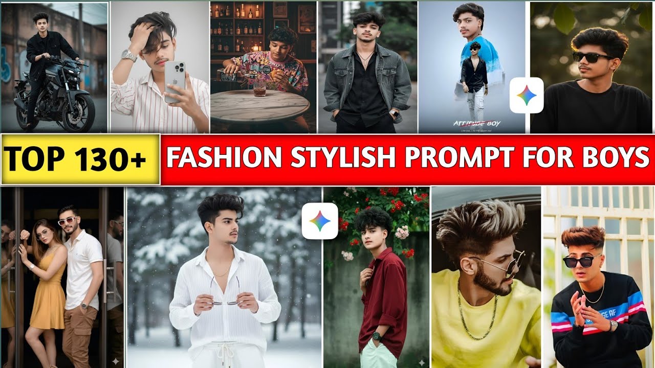 130+ Stylish New Trending Boys Google Gemini prompt How To Make Boys Ai prompts 🔥