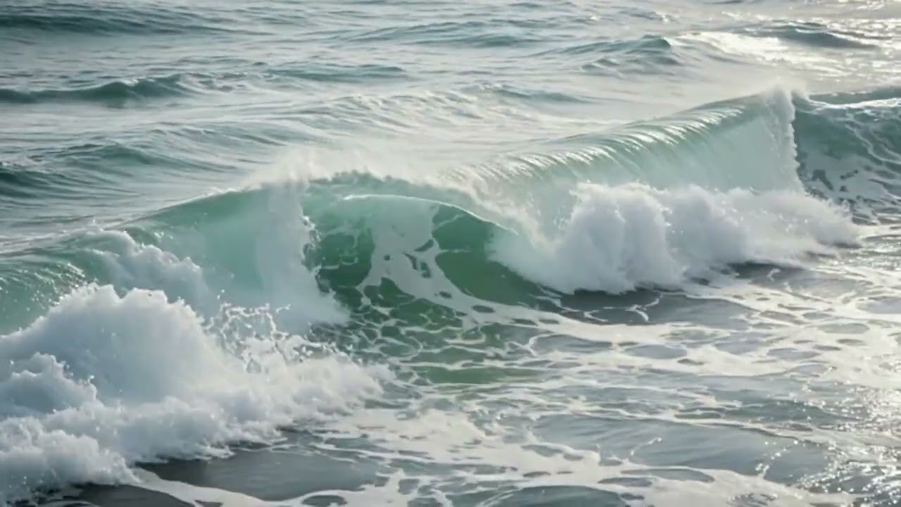 Relaxing Ocean Waves & Al Music