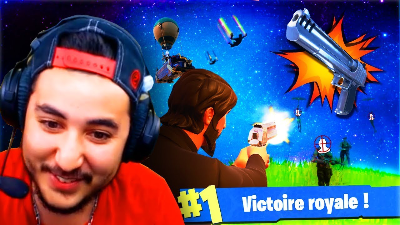 TOP1 AVEC LE NOUVEAU DEAGLE ► FORTNITE (SEASON 3)