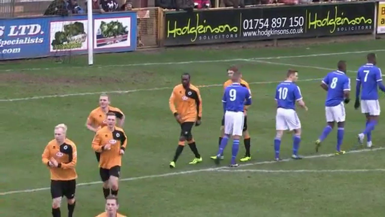 Boston United v Stalybridge Celtic Highlights 13022016