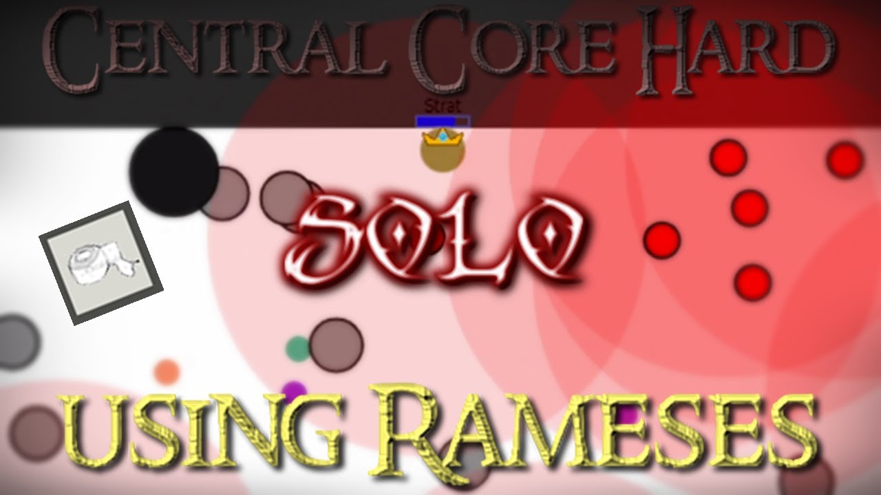 Evades.io - Central Core Hard Solo using Rameses