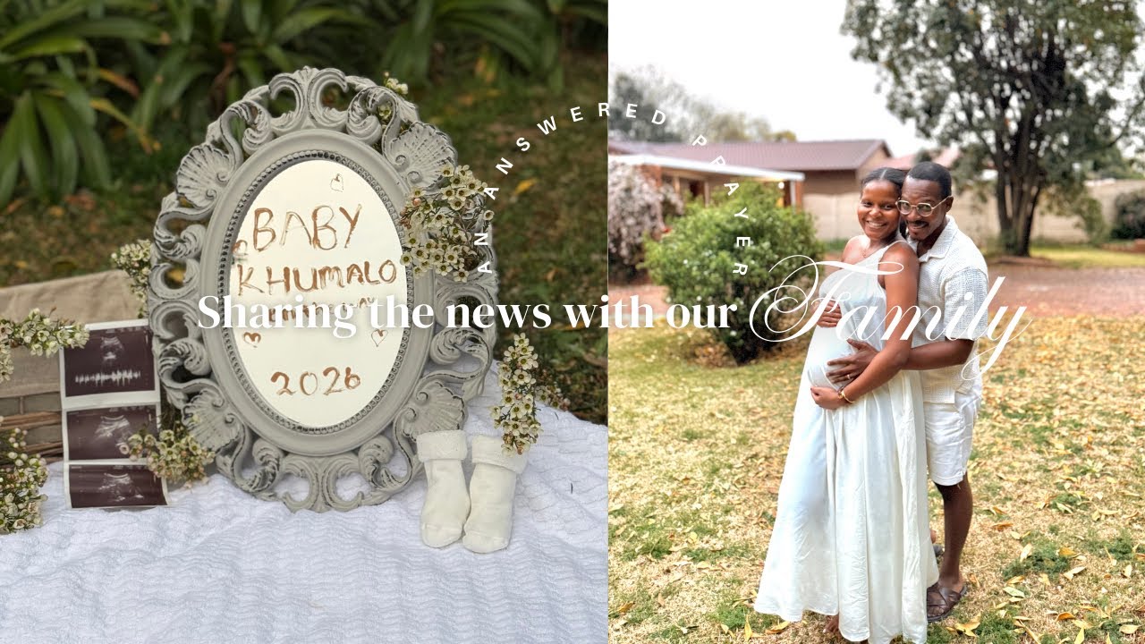 Part 3: Pregnancy Series | Sharing The News With Our Family