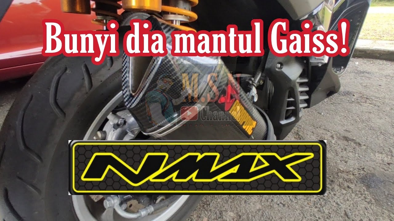 Nmax 155 sarung exhaust Akrapovic