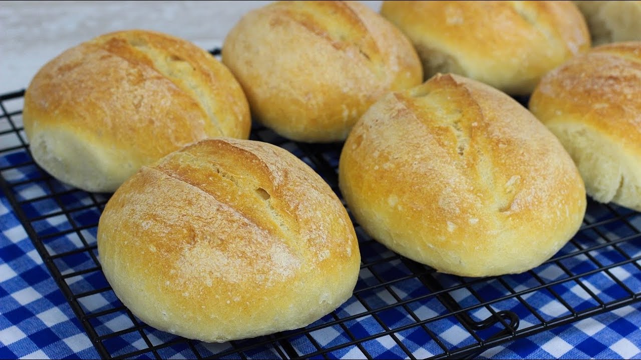 Sonntagsbrötchen - Brötchen wie beim Bäcker I 1 Brötchen nur 3-4 Cent