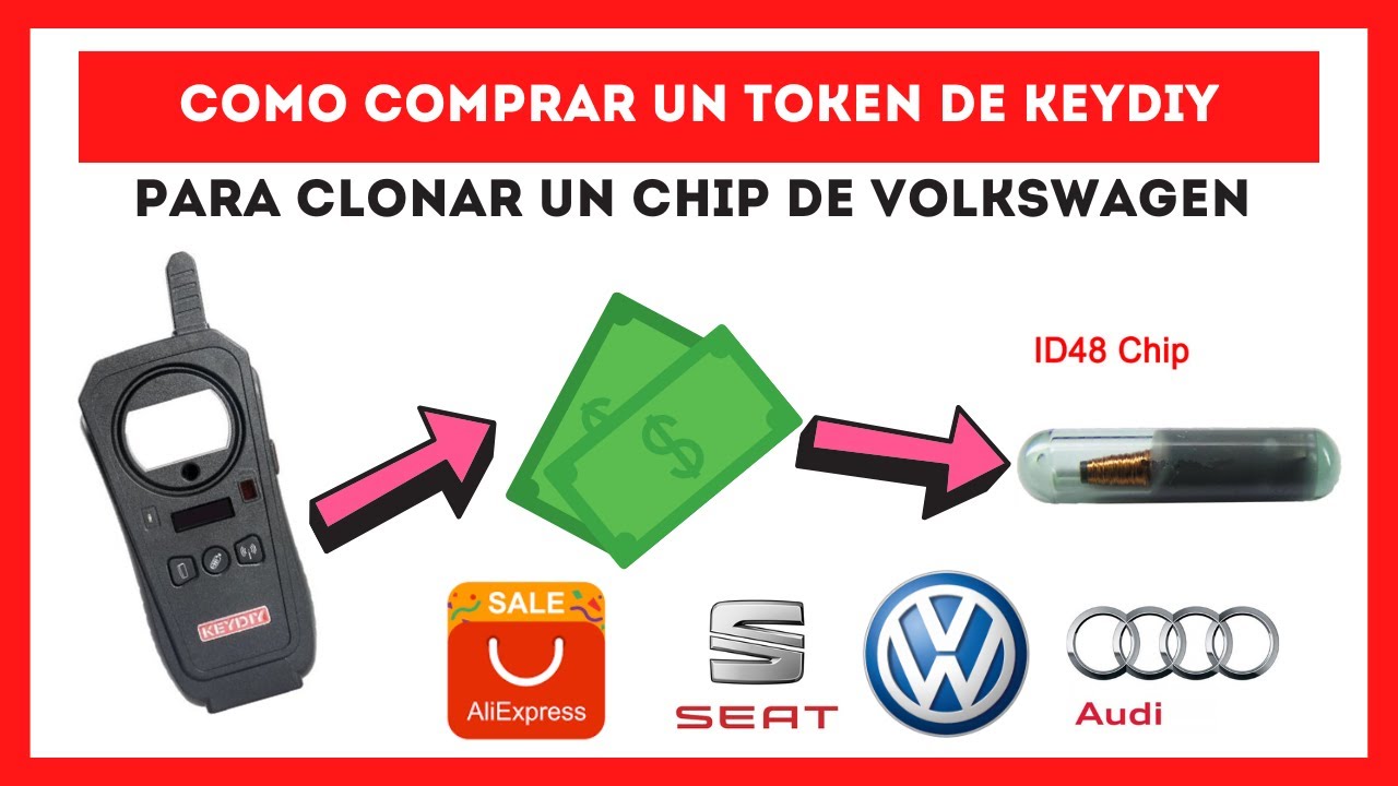 🥇Ahorra Dinero COMPRANDO TOKEN PARA CLONAR ID48 DE VW💰 y como utilizarlo