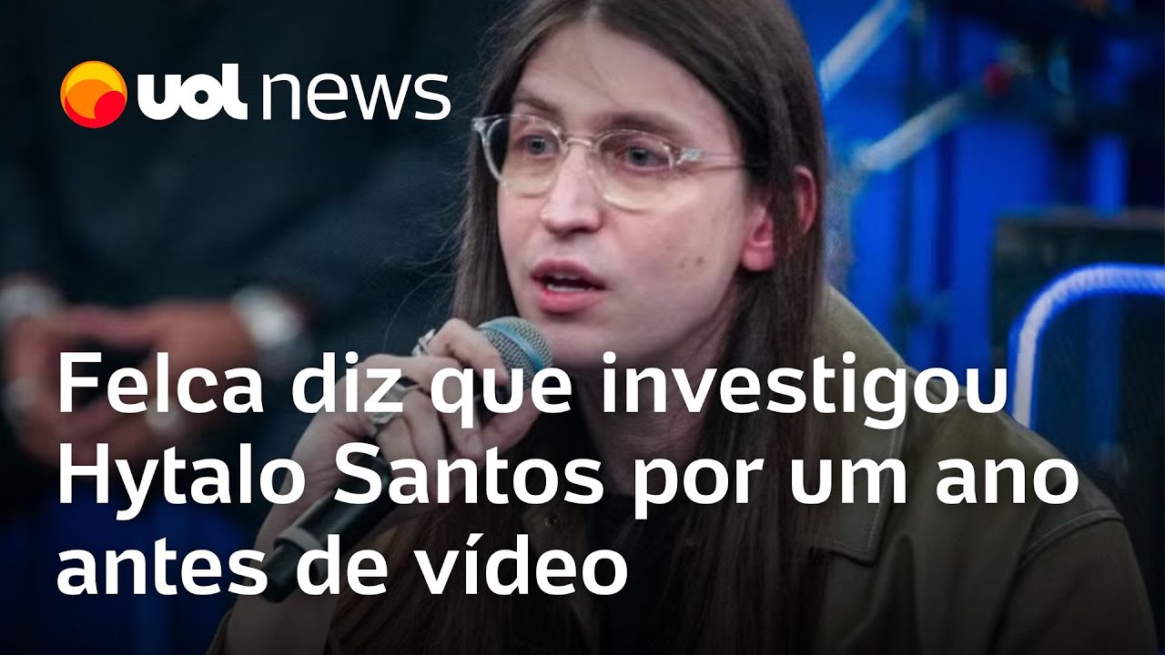 Felca diz que investigou Hytalo Santos por um ano antes de vídeo: 'Ficava com muita agonia'