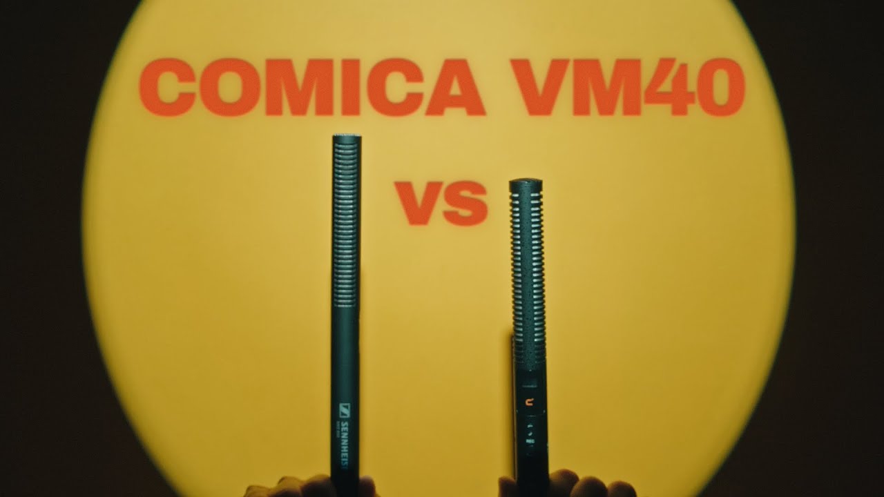 Сравнение микрофонов за 300 долларов — Senheisser MKE 600 и Comica VM40