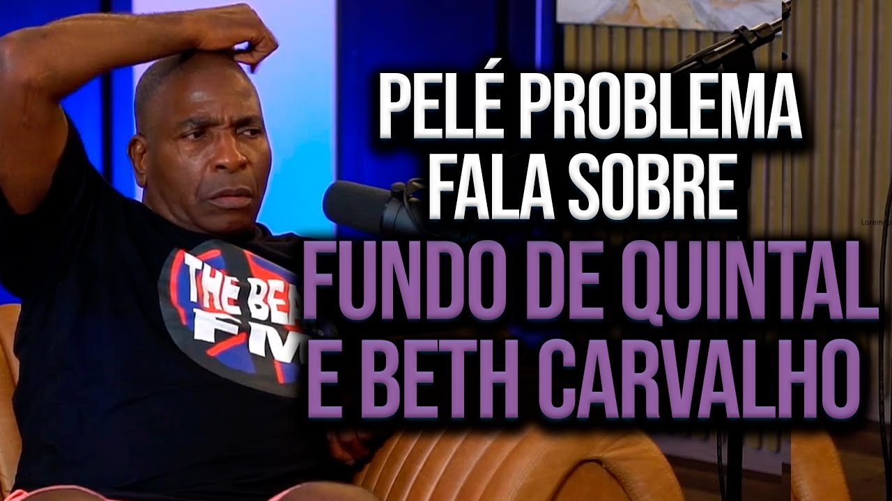 PELÉ PROBLEMA SOBRE FUNDO DE QUINTAL: 