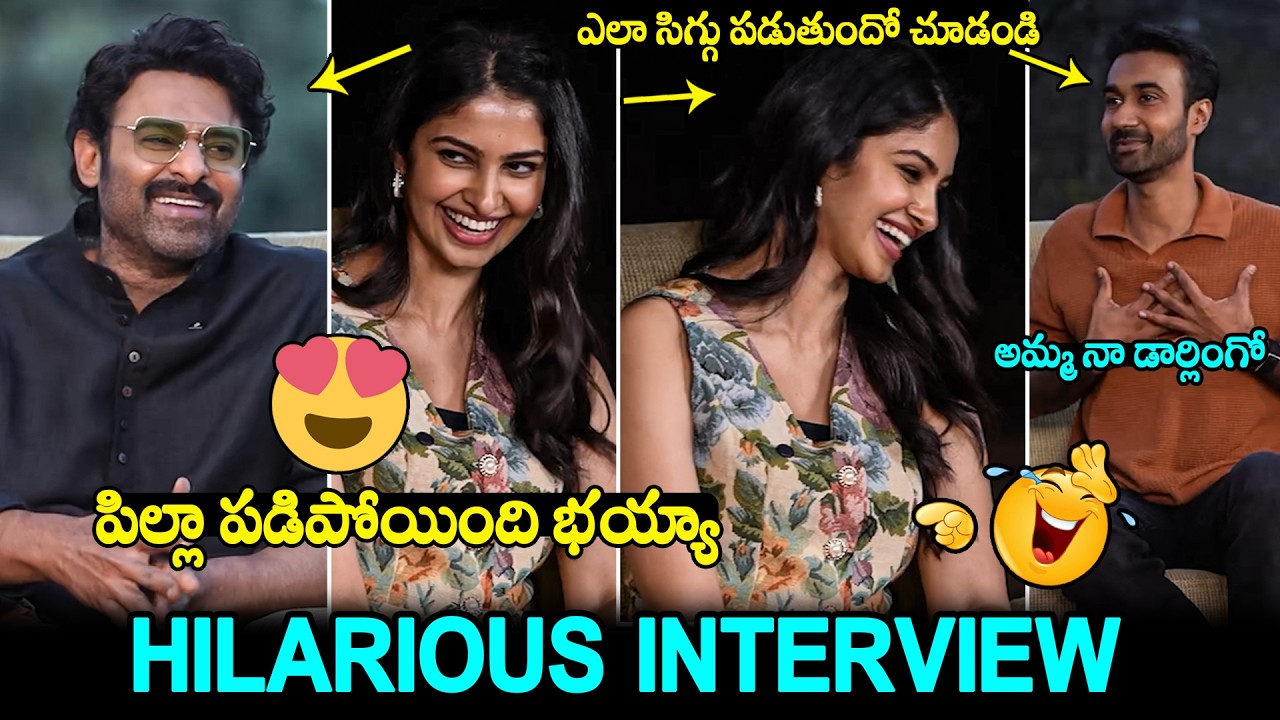 Prabhas Hilarious Interview With Santosh Soban & Manasa Varanasi | Couple Friendly Team  | FH
