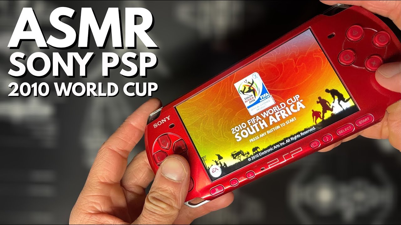 ASMR | Геймплей чемпионата мира по футболу 2010 года в ЮАР для Sony PSP! 🕹️