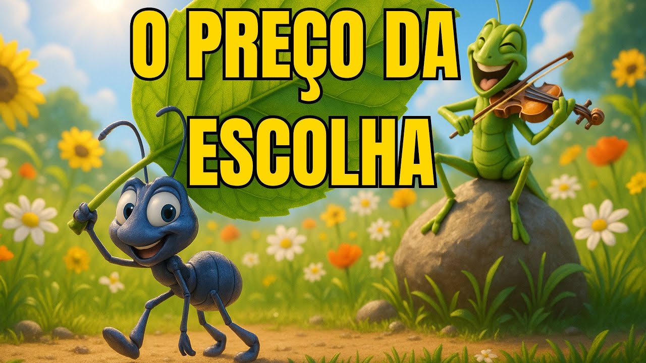 O Preço da Escolha — A Lição da Formiga e do Gafanhoto