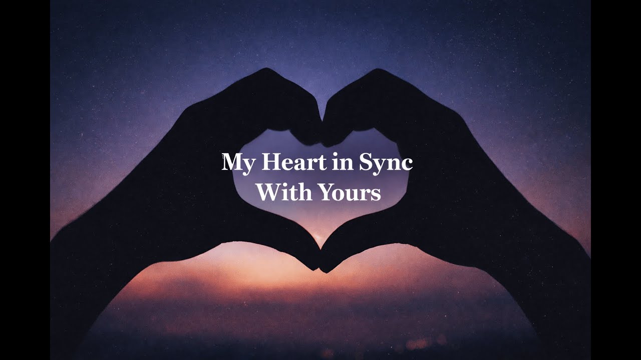 My Heart in Sync With Yours | Lyrics Video - Agrona