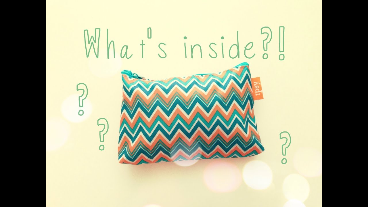 May 2013 Ipsy Bag- First Impressions- Is it worth it?