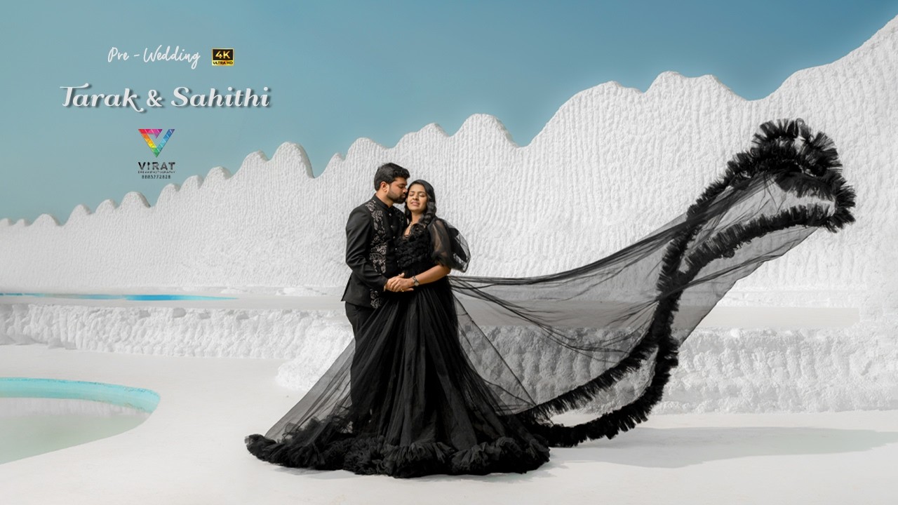 Tarak & Sahithi Pre wedding 4K Teaser by Virat photography at Raw studios