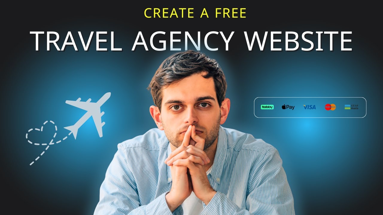 Best Free Website Builder for your Travel Agency Business #travelagencywebsite