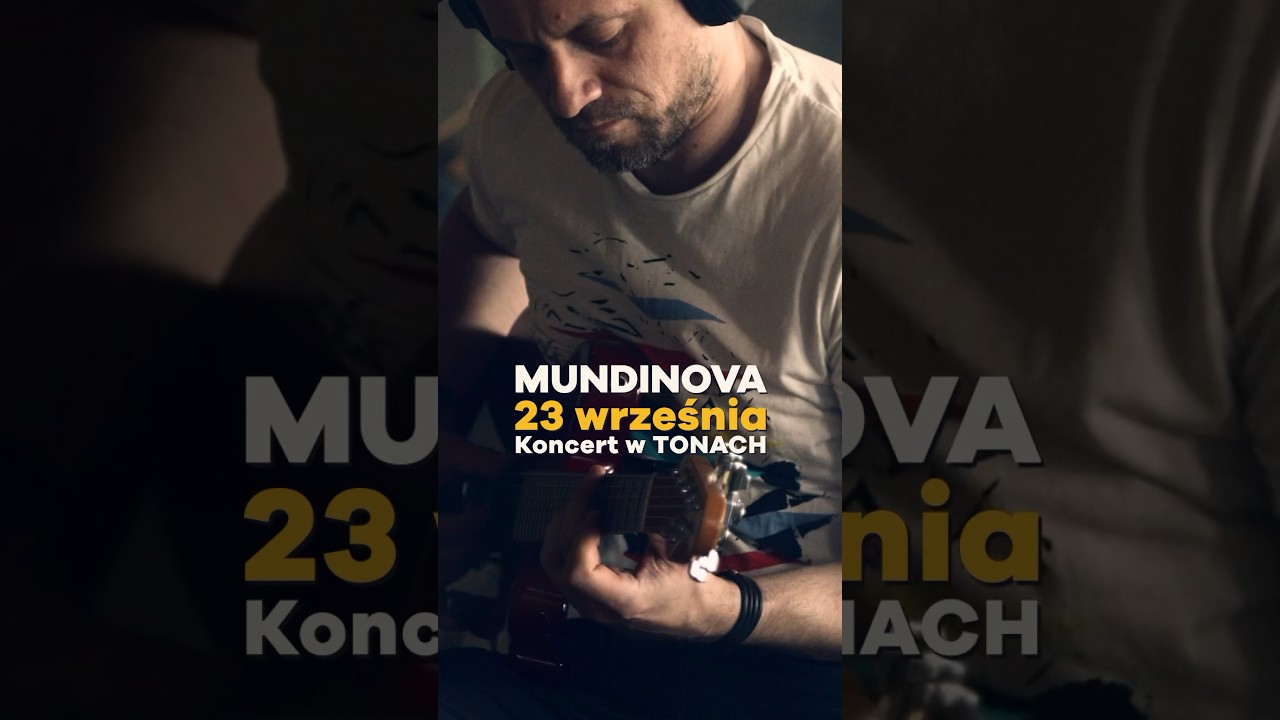 Mundinova - 23 września Tony Wrocław. Szczeg&oacute;ły: tony.com.pl. Zapraszamy! #koncert #indiejazz #etno