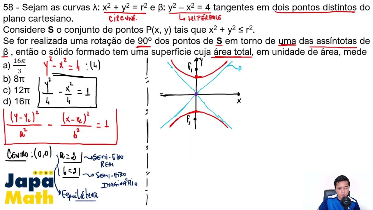 Prova AFA Resolvida(2020 - 2021) - Matemática - Questão 58