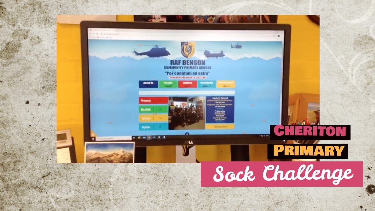 Cheriton Primary School Sock Challenge