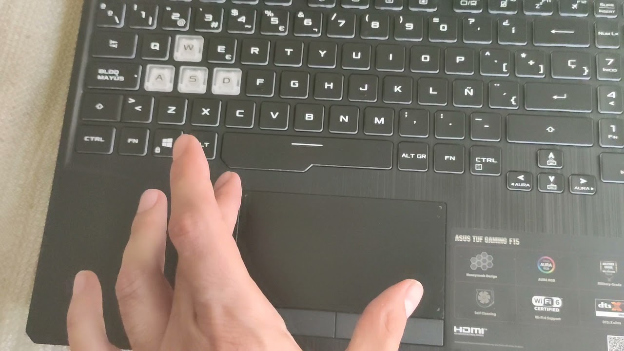 Asus TUF F15-506 gaming español