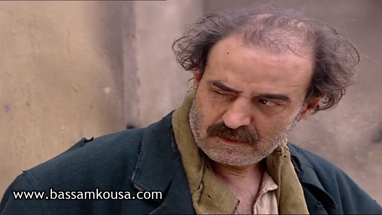 باب الحارة - ابو الحكم جاية يقتل الادعشري .. بس هو كشفه  !!!  بسام كوسا