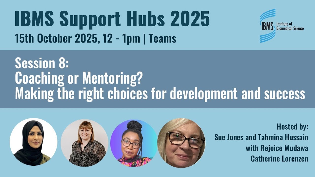 IBMS Support Hubs October 2025