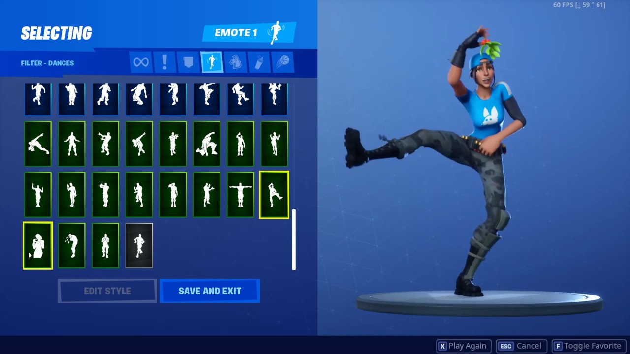 *Marked Marauder* with a ton of different dances!