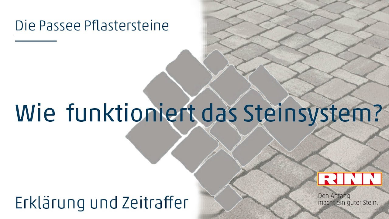 Passee Pflastersteine: Wie funktioniert das Verlegen?