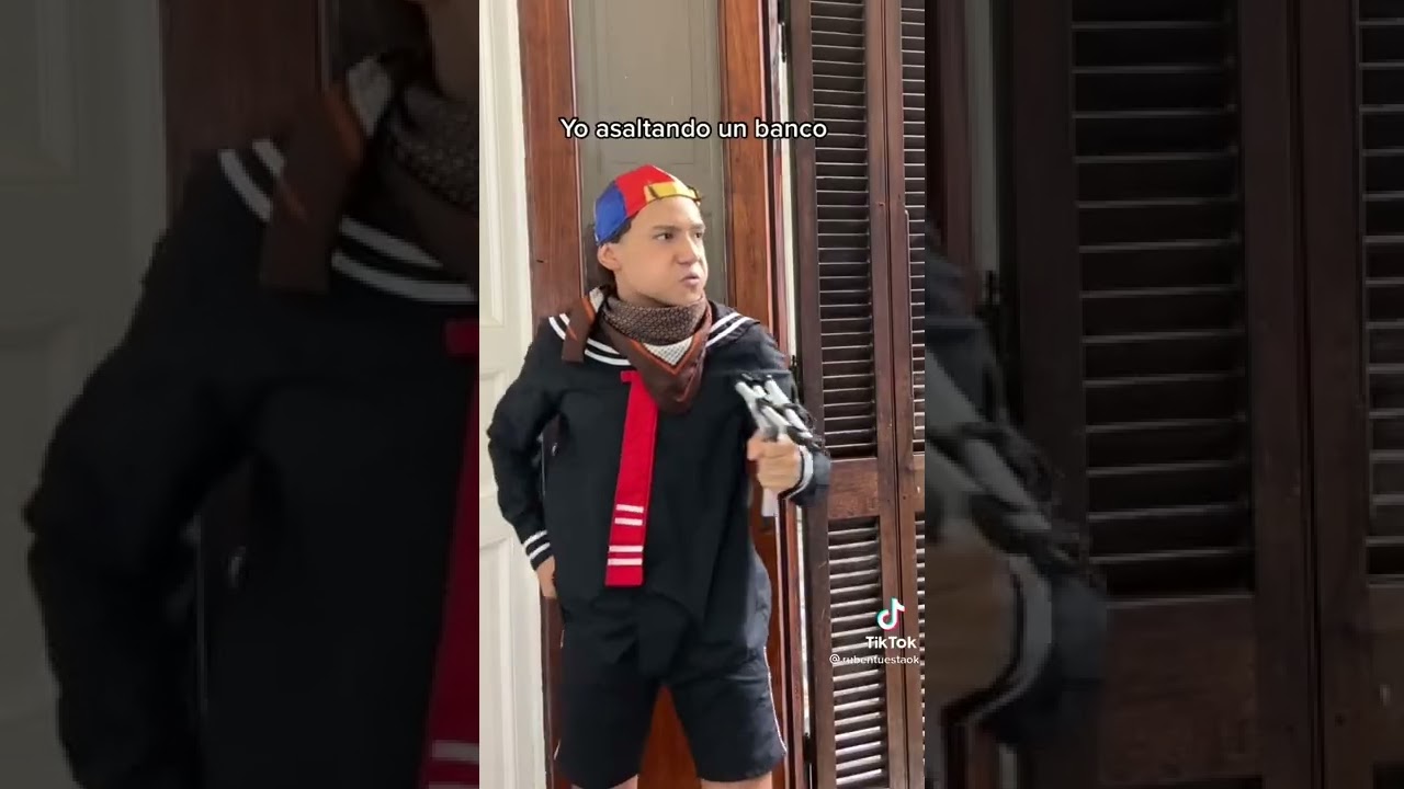 yo asaltando un banco