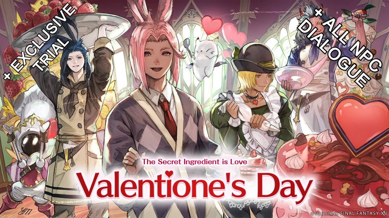 FFXIV - Valentione's Day 2026 (event trial + guest NPCs)