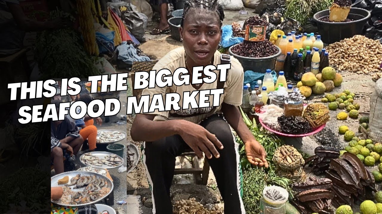 THIS IS TOWN MARKET IN PORT HARCOURT, NIGERIA !