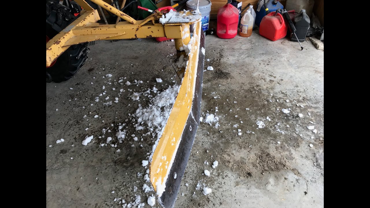 Repair a broken 3 point grader blade
