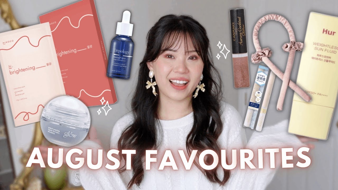 AUGUST FAVOURITES ♡ lilysilk, flortte, house of hur + more!