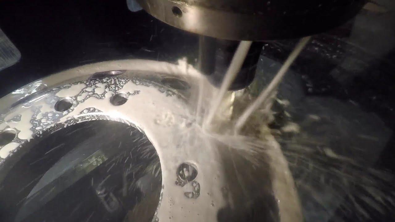 CNC machining custom semi wheels