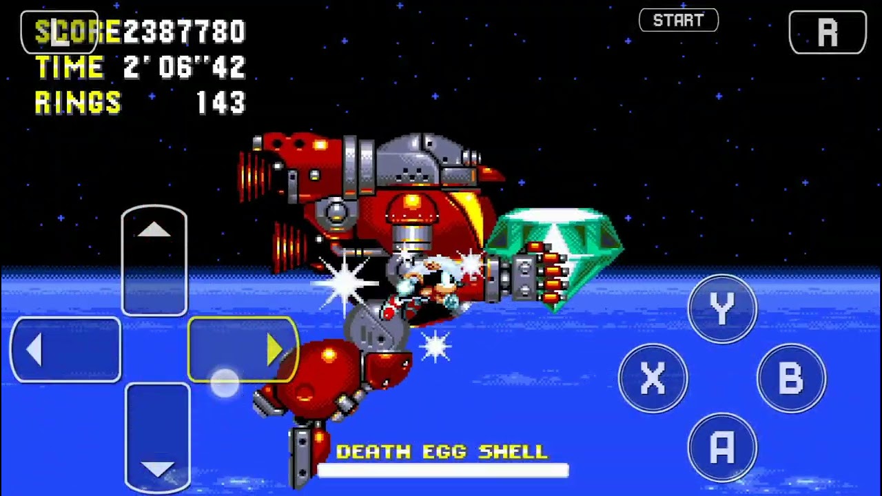 Playing as Mighty - Death egg and Doomsday zone