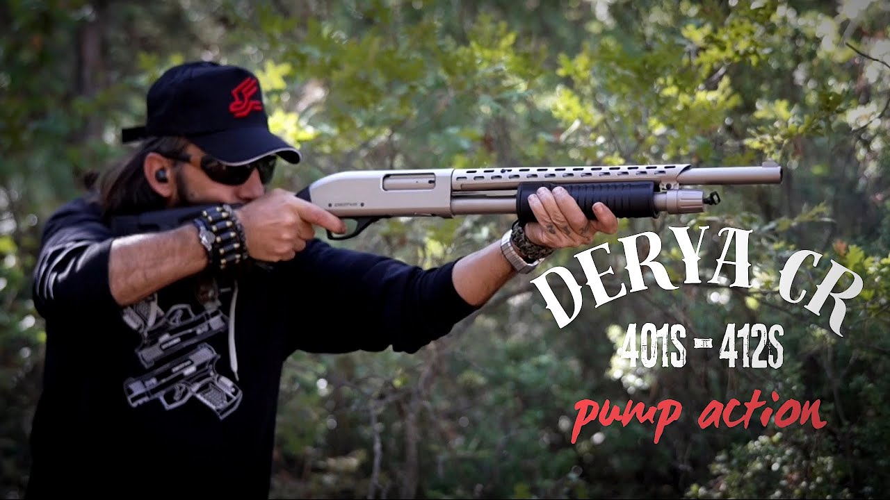 Good News for Tactical Shooters! | Derya CR-401S & 412S Pump Action Tactical Shotgun'' 