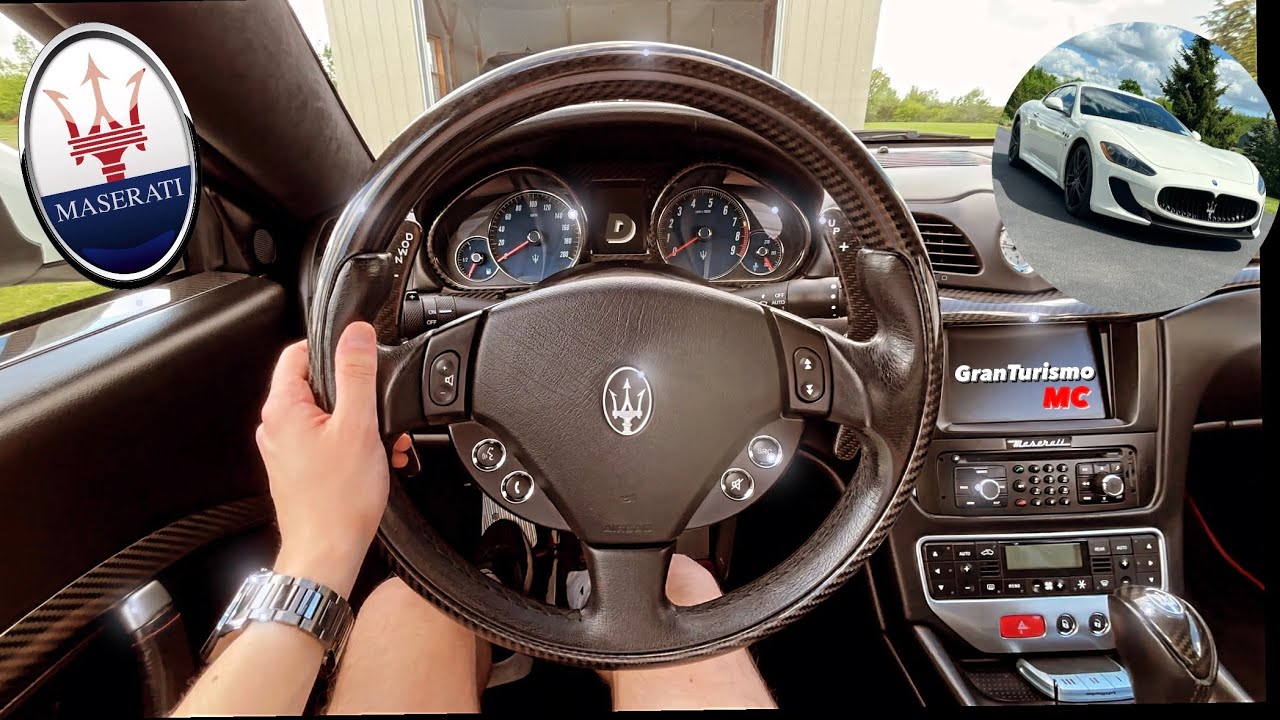 MASERATI GRANTURISMO MC Review - Poor Man’s Ferrari Or Outdated 911 Competitor? (POV Drive)