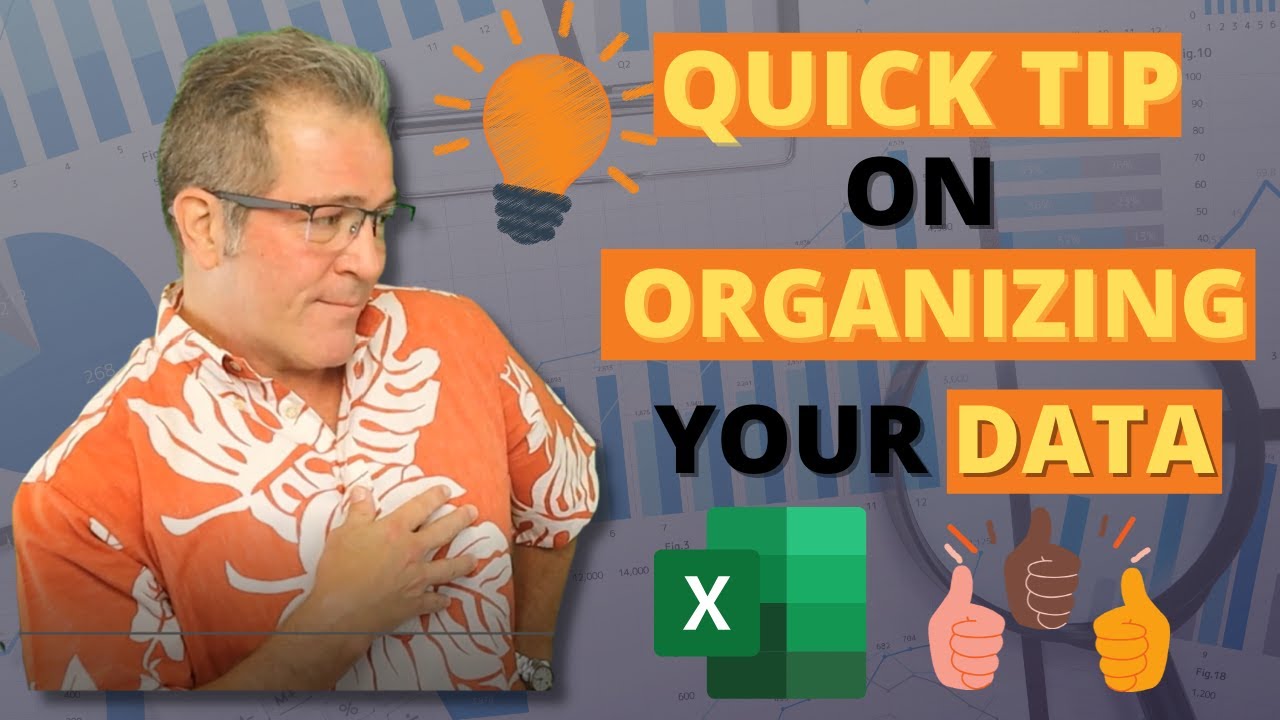 Excel Quick Tip: ID Columns - Quick Tip On Organizing Your Data 🏛