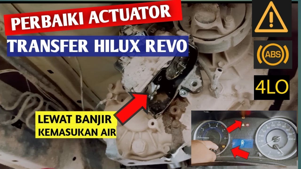 TOYOTA HILUX DOBEL 4X4 BERMASALAH, TERNYATA MOTOR TRANSFER PENYEBAPNYA