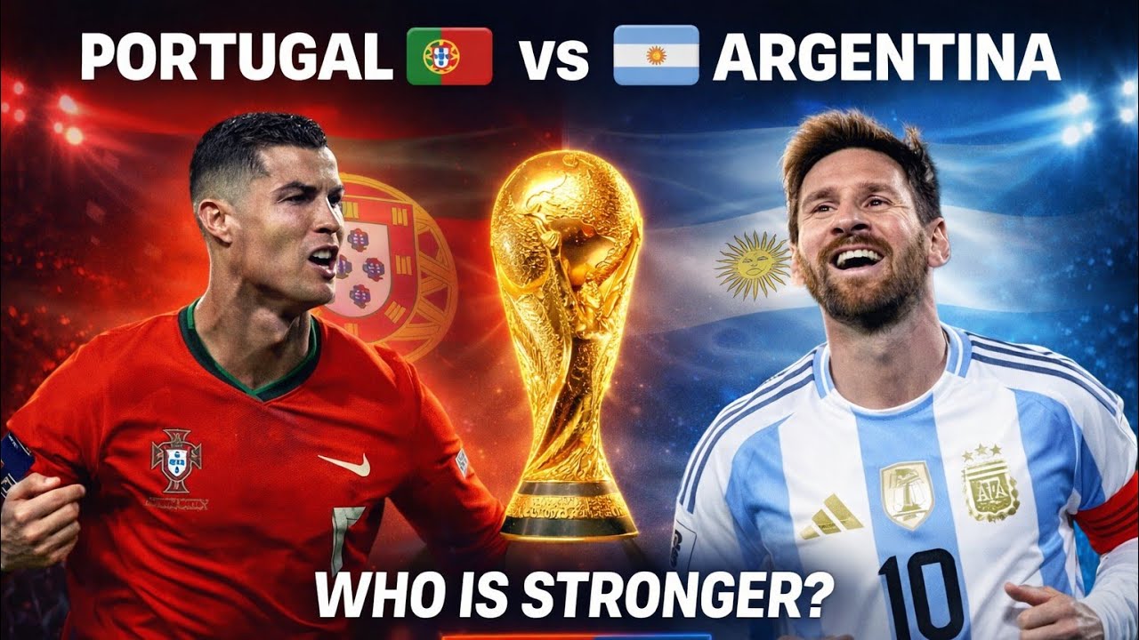 Portugal 🇵🇹 vs Argentina 🇦🇷 | Squad Comparison 2026