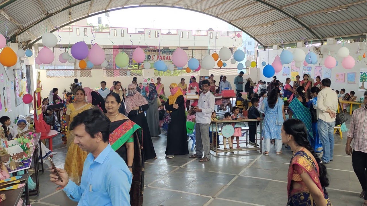 Kids Expo in Good Shepherd english school Cute Kids Activity | Kurnool