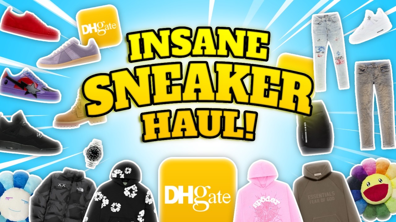 Безумная покупка кроссовок на DhGate! 👟📦 (Со ссылками!!)