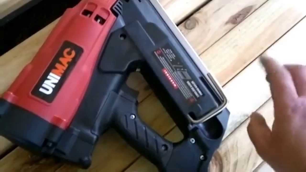 unimac nail gun