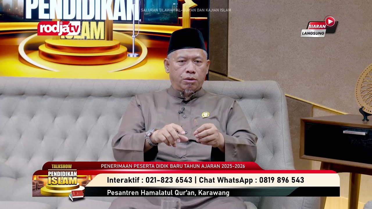 [LIVE] Talkshow PPDB Pesantren Hamalatul Quran, Karawang. TH. 2025-2026