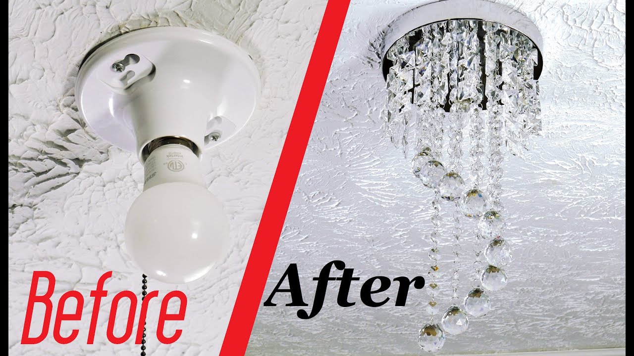 How To Install Chandelier Easy Simple