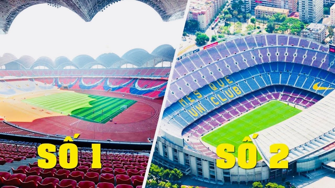 Top 10 Largest Stadiums in the World | Massive Football & Sports Arenas!