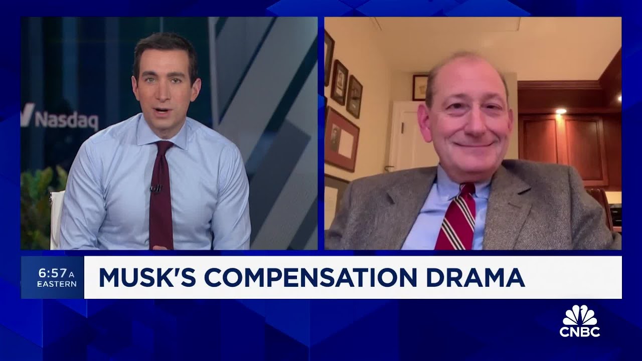 Elon Musk's Tesla pay package drama 'is a conflict of interest case', says Weinberg’s Charles Elson