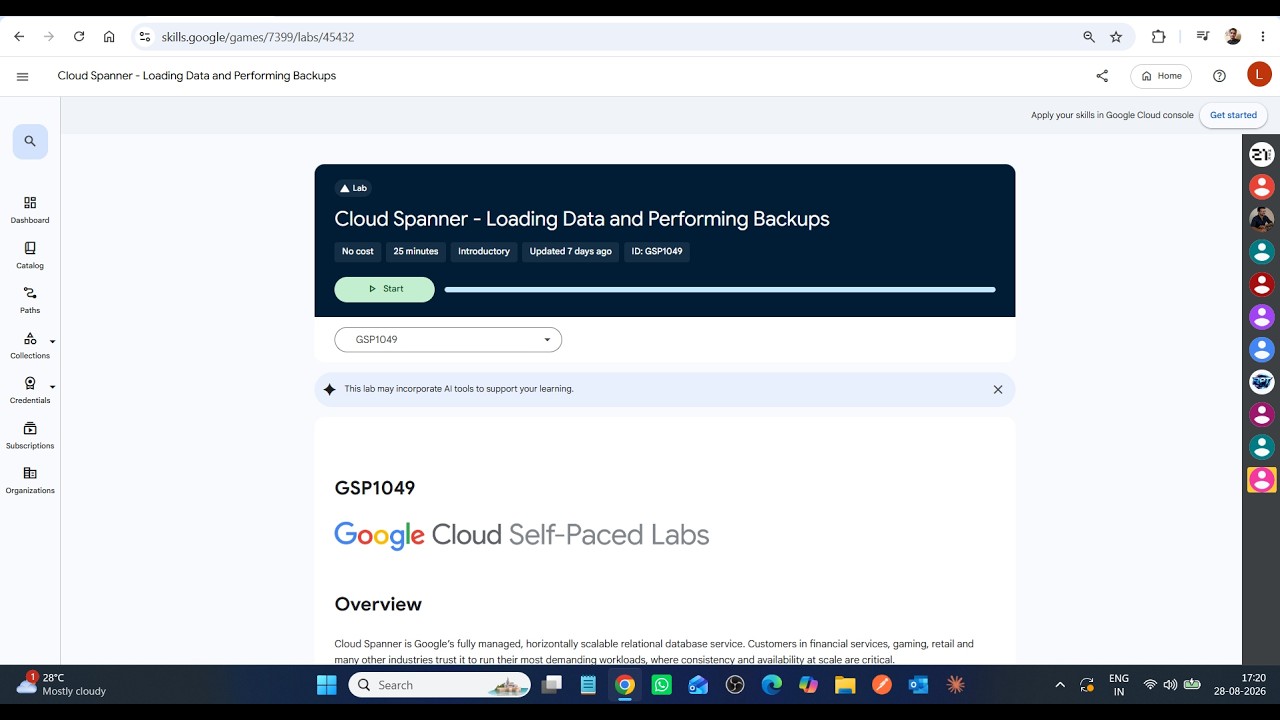 #NEW Cloud Spanner - Loading Data and Performing Backups || One Shot Lab Solution || Arcade 2026