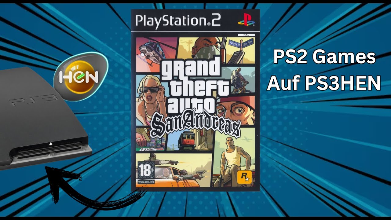 PS2 Spiele auf eine PS3 HEN installieren
