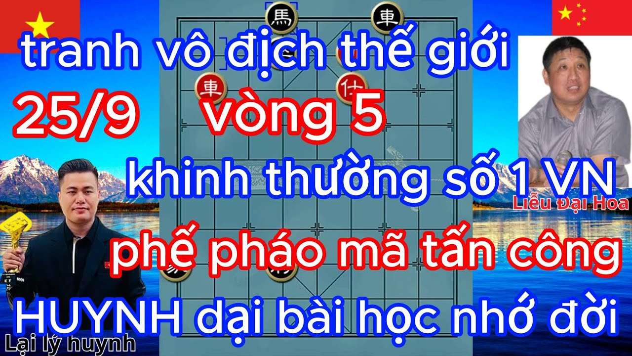 Tranh vô địch thế giới ! khinh thường số 1 VN phế pháo mã tấn công HUYNH dạy cho bài học nhớ đời